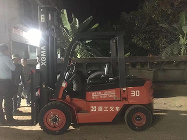 急客戶(hù)之所急，永新昌叉車(chē)服務(wù)暖人心